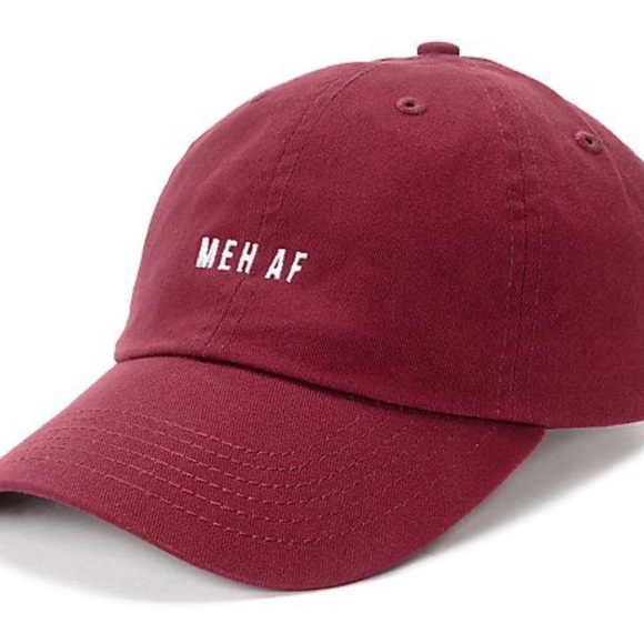 Urban Outfitters Accessories - Women Hat - Meh AF hat Y2K